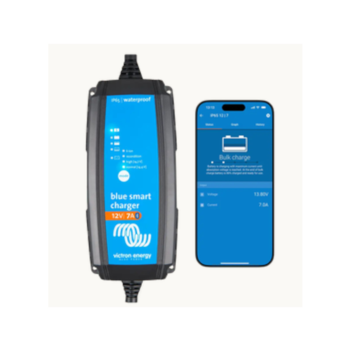Victron Chargeur Blue Smart IP65s 12/ 4(1) 230V CEE