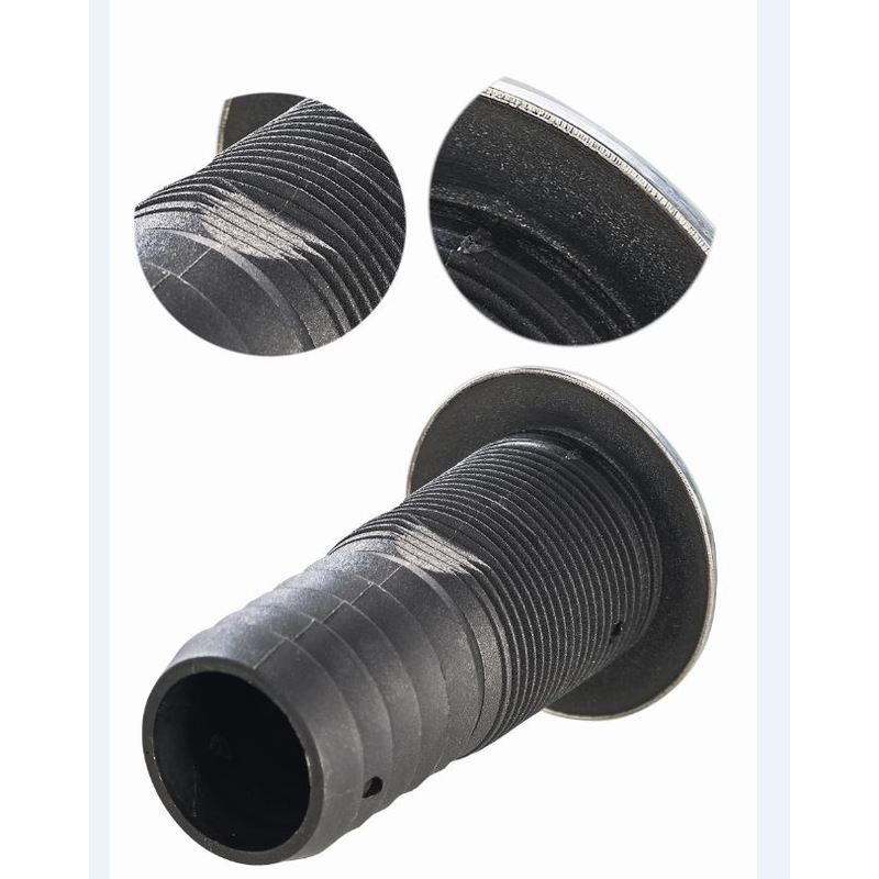 Plastimo passe coque coude nylon inox 1''