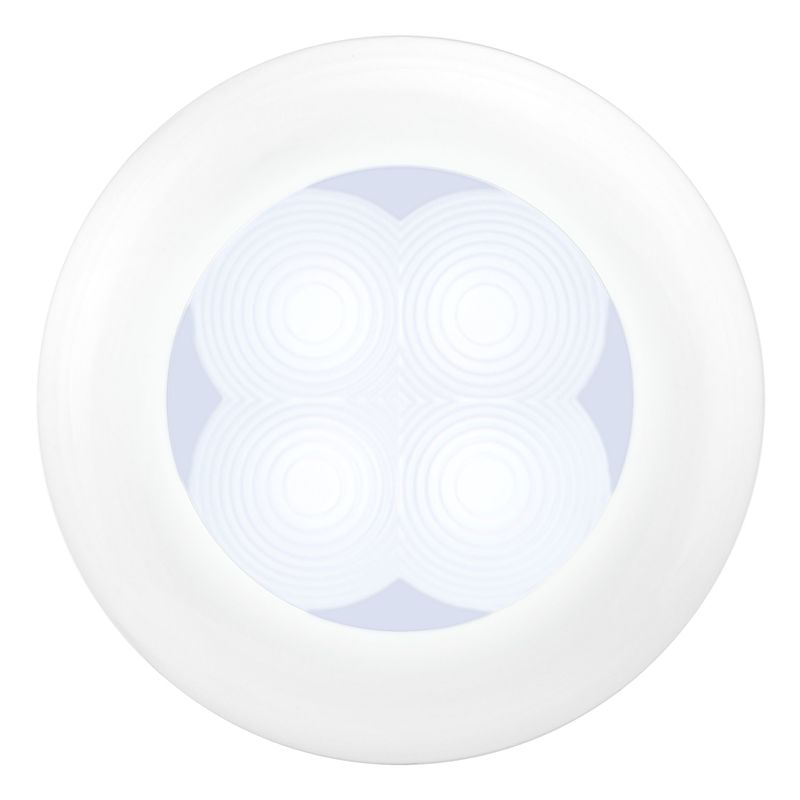 Hella LED SlimLine HI 12V blanc - plastique rond