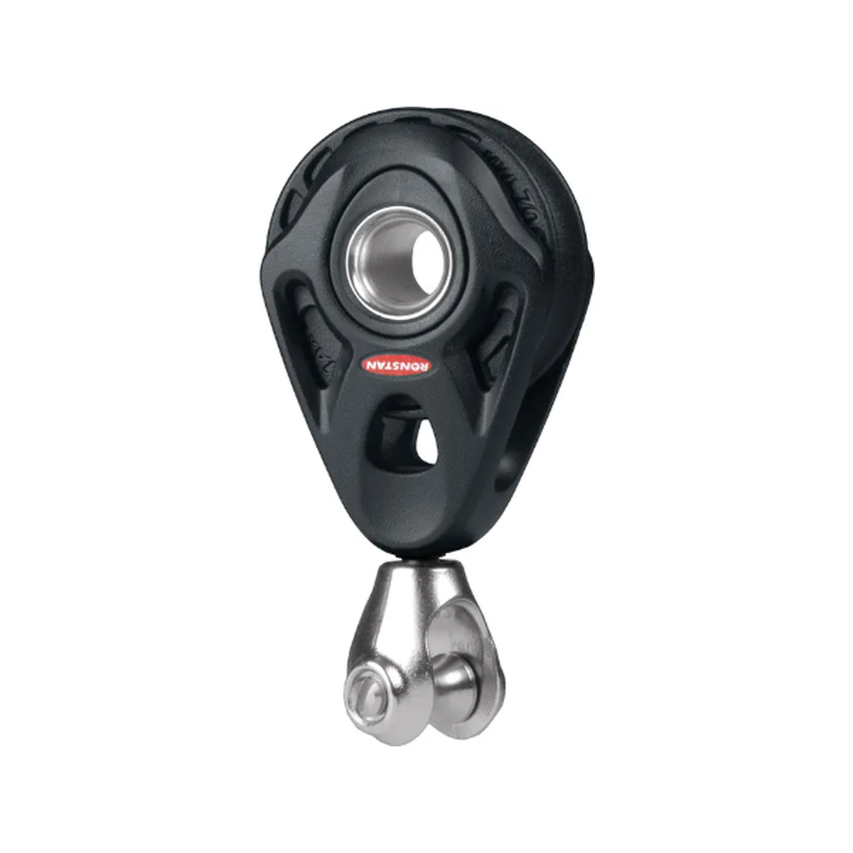 Ronstan S45 Core Block, simple, fixation à fourche