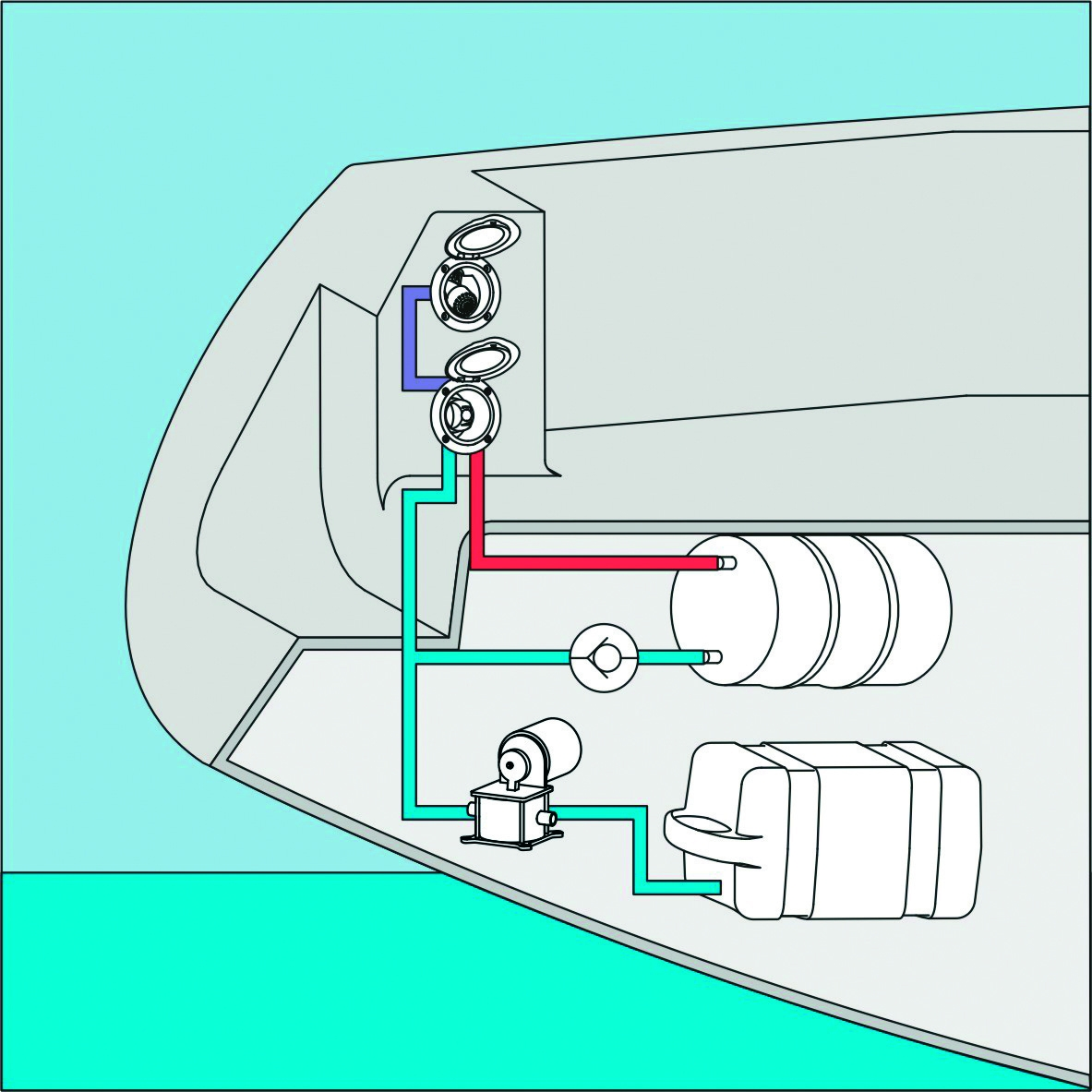Plastimo Chrome Niche With Mixer