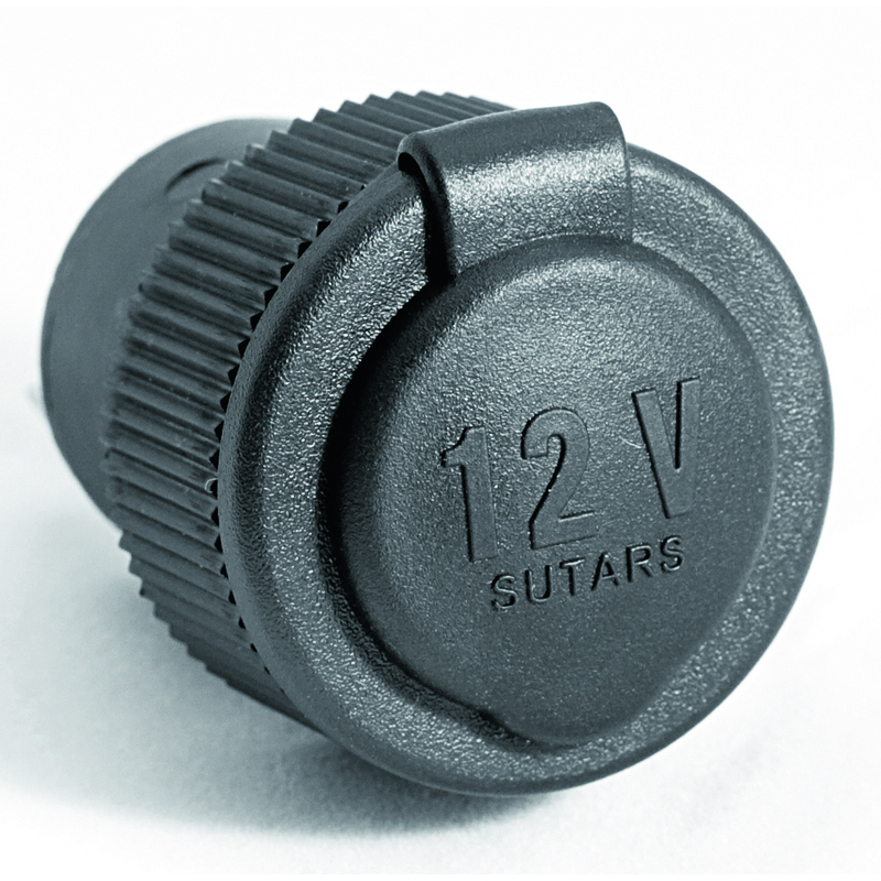 Plastimo prise all.cigare fem.rde noir a viss 12v