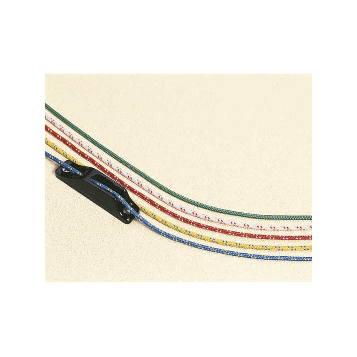 Plastimo cordage polyester bleu/jaune ø 6 mmm