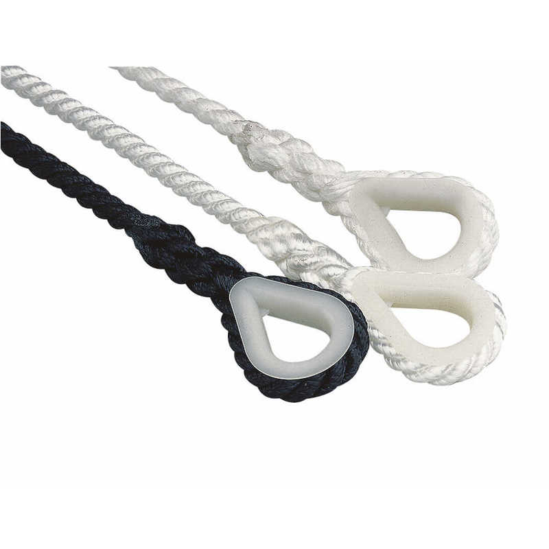 Plastimo bosse d'amarrage noir ø14mm lg 7m
