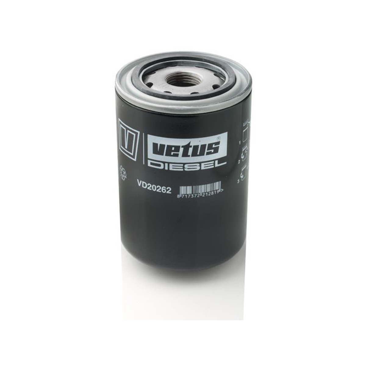 Filtre à huile Vetus pour moteur diesel Vetus DT/A44 43