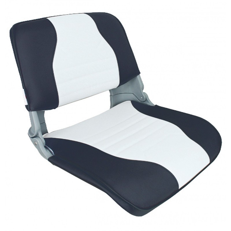 Plastimo siege pliable skipper blanc/bleu