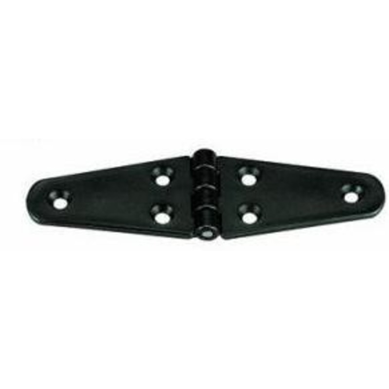 Plastimo charnieres plastiq s/axe noir 40x40 (x2)