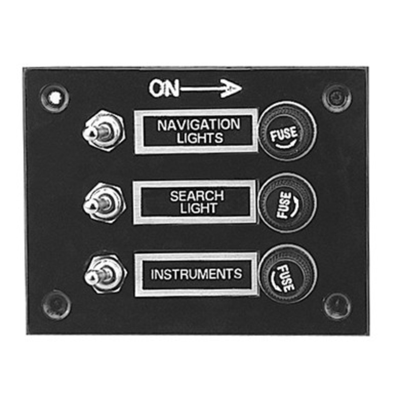 Plastimo tableau de commutation 6 élém. 12v
