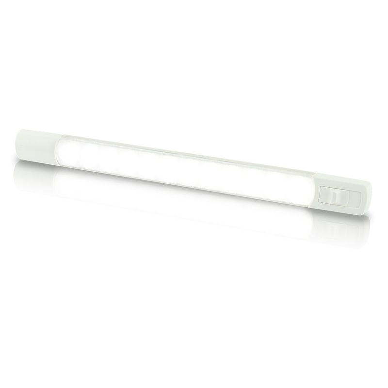 Hella lampe d'escalier blanc/rouge, 24V