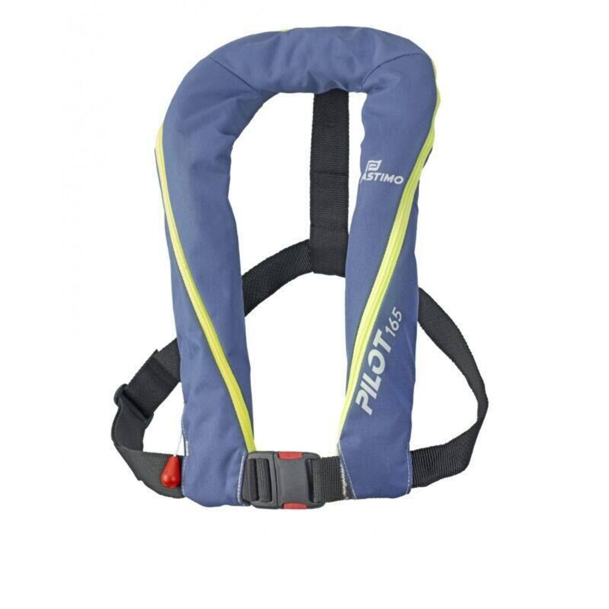 Plastimo gilet gf pilot 165 zip auto+harn bleu