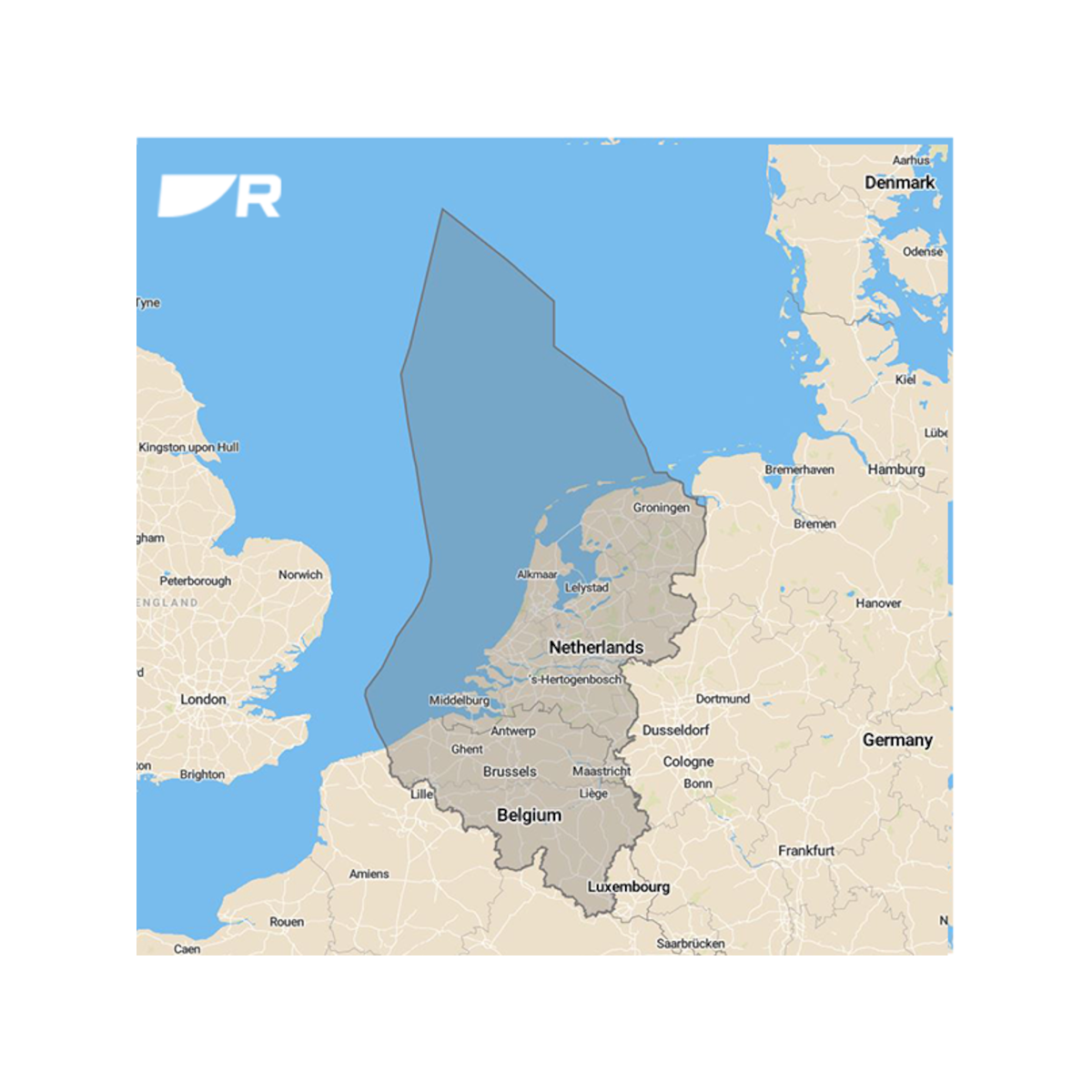 Raymarine Lighthouse carte marine Pays-Bas
