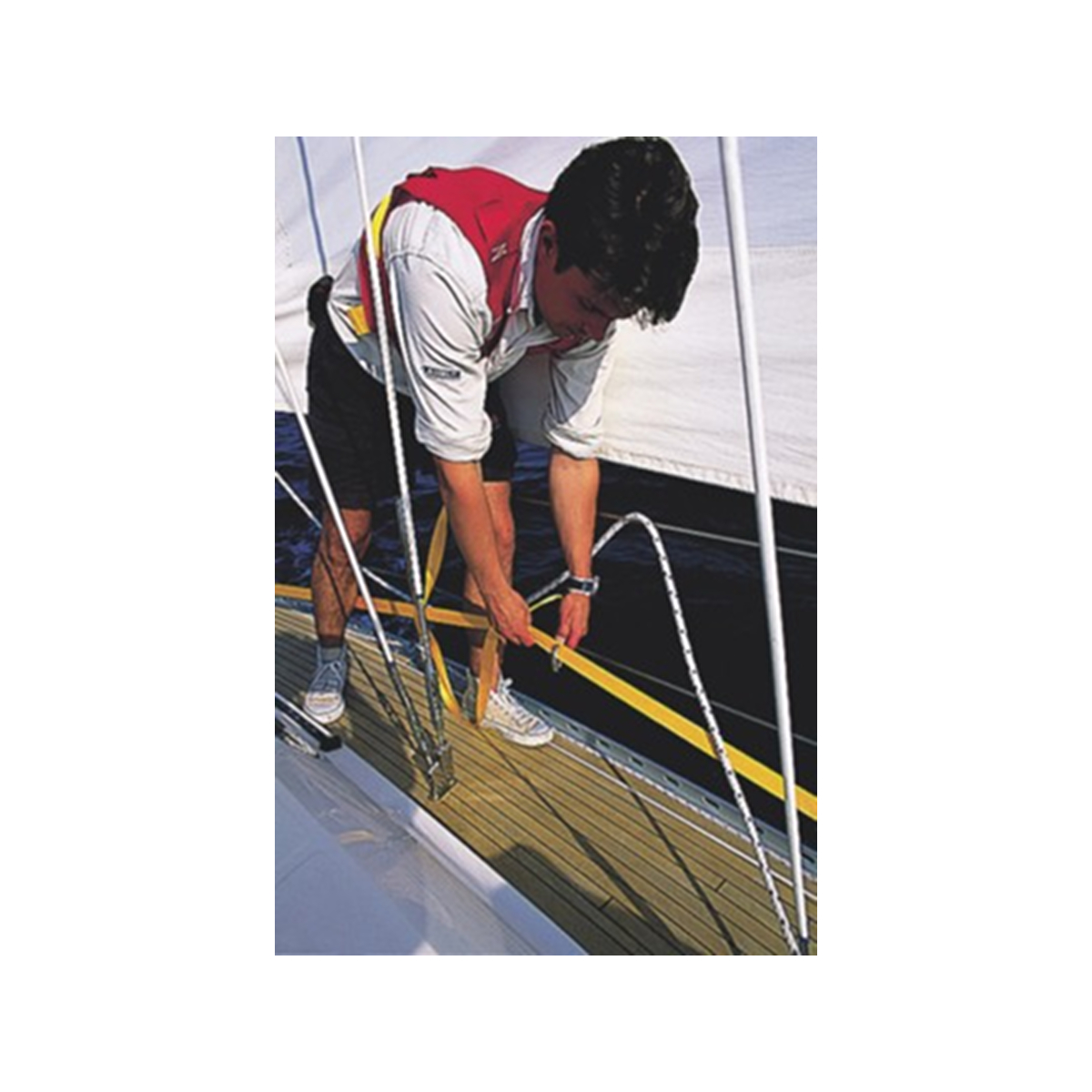 Plastimo ligne de vie 6m jaune