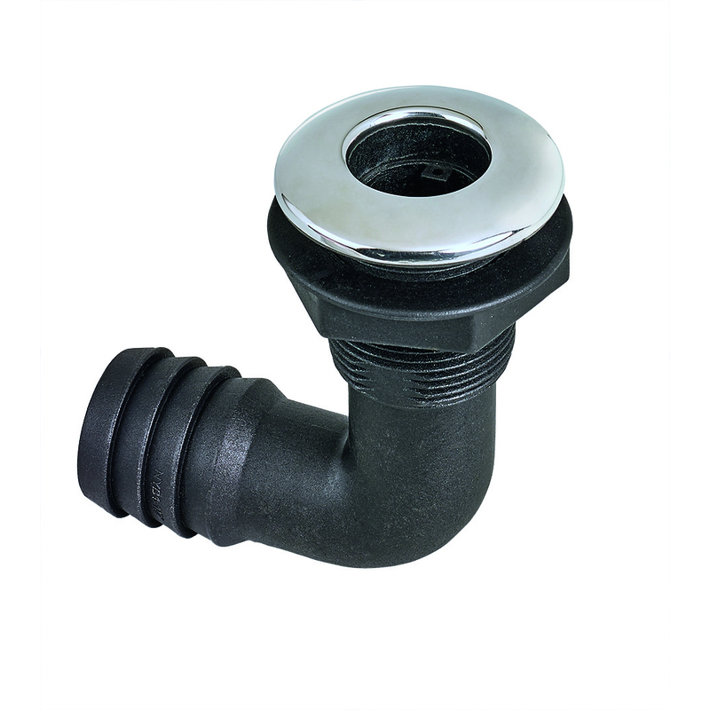 Plastimo passe coque coude nylon inox 3/4''