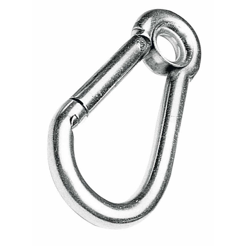 Plastimo mousqueton inox a oeil 8mm