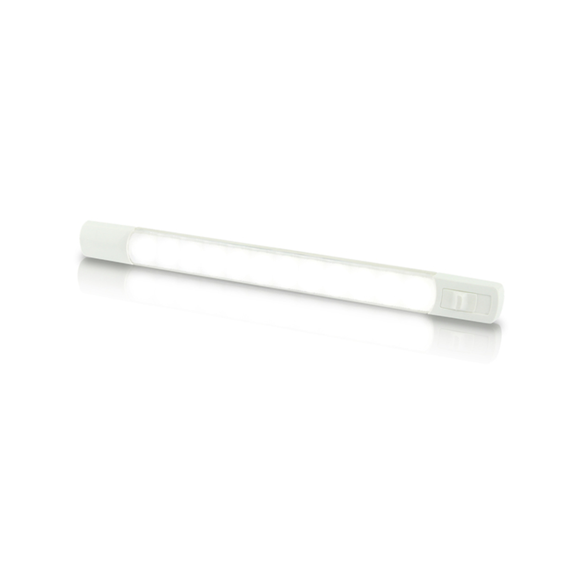 Hella lampe d'escalier blanc/rouge, 12V