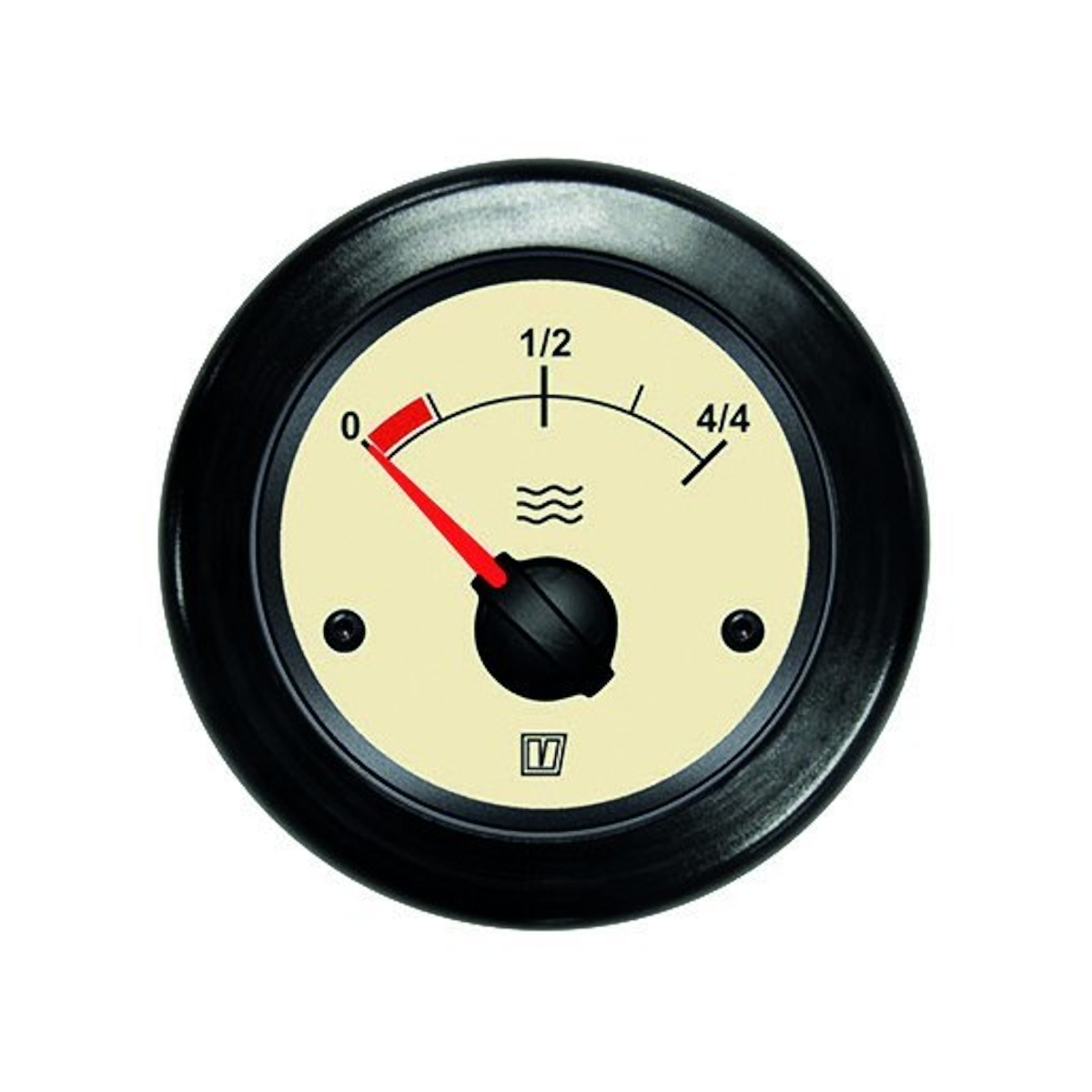 Indicateur d'eau fraîche Vetus, crème, 12/24 Volt