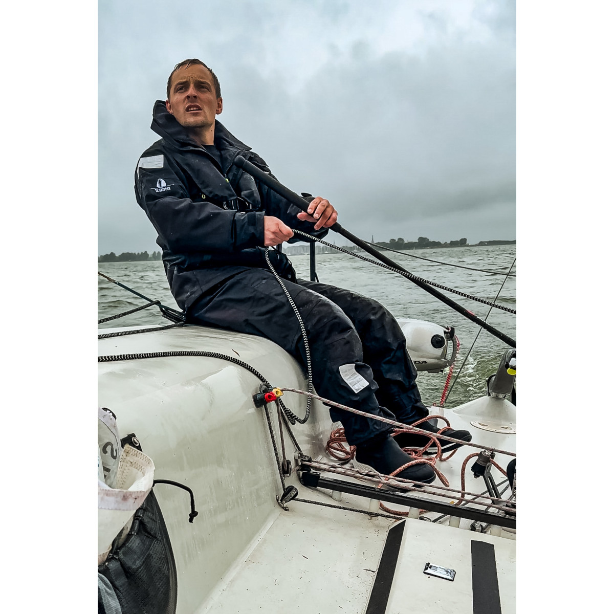 DEAL: 12skipper Magellan Offshore Set Unisex - Veste navy XXL, pantalon navy XL