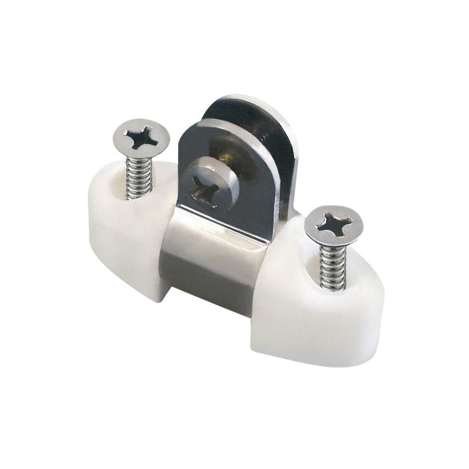 Plastimo support double inox/nylon-cloison plane