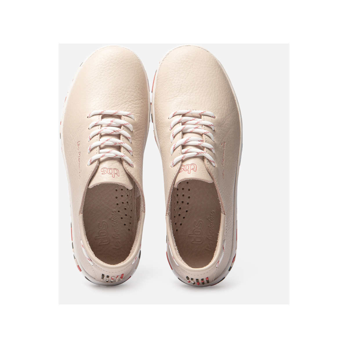 TBS Jazaru chaussure bateau, femme - vieux rose/fraise, pointure 36