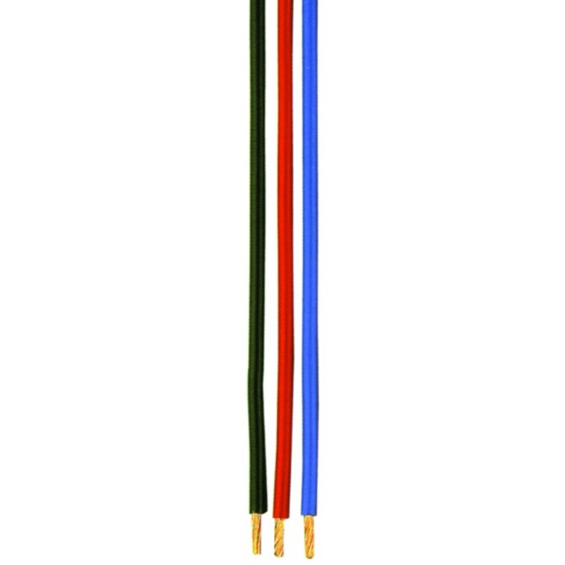Philippi Câble HO7V-K 1,5mm², Ø=3,4mm, bleu
