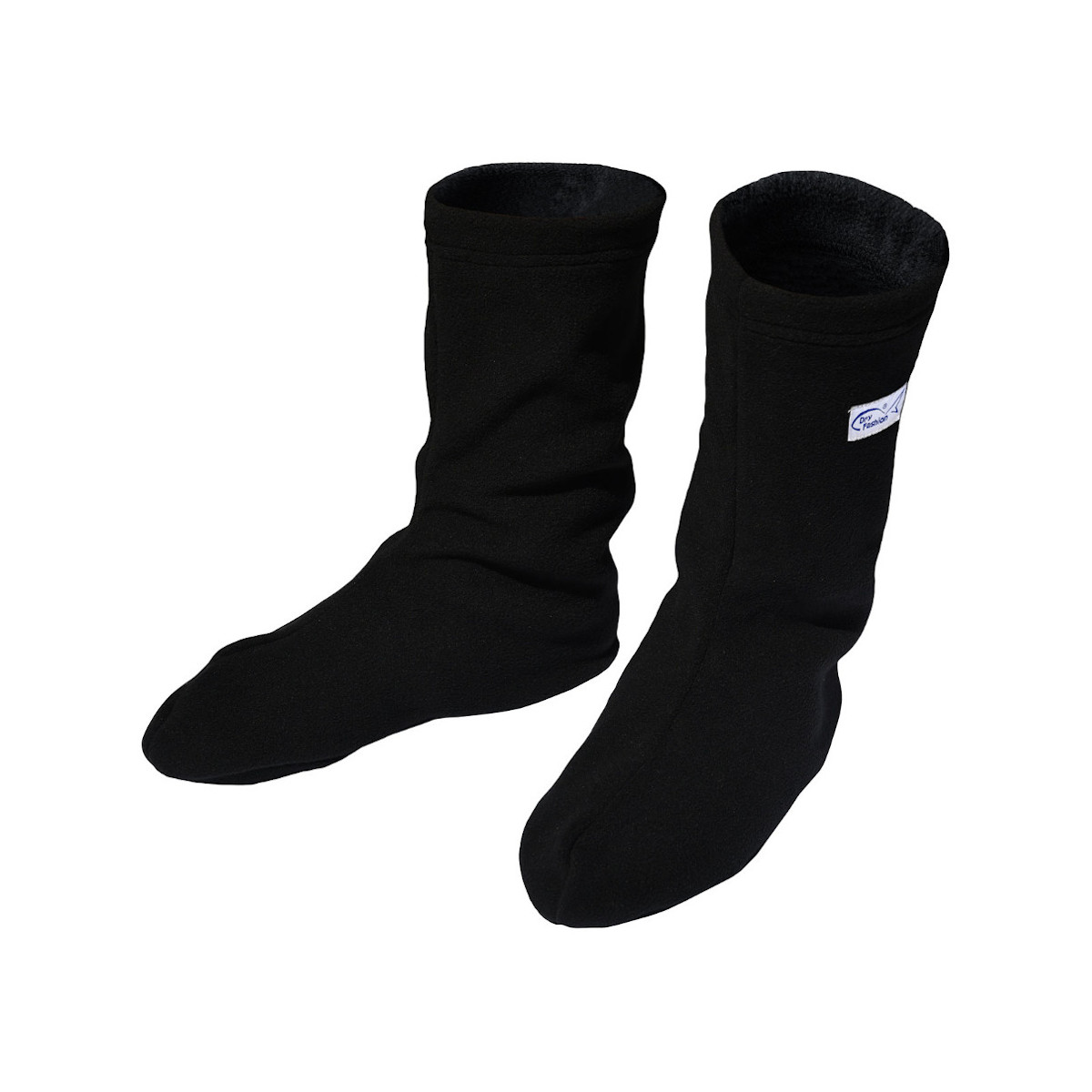 Dry Fashion chaussettes polaires noir, taille 38/39
