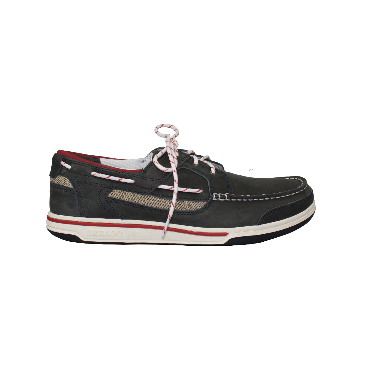 Sebago Triton Three-Eye chaussures bateau homme navy nubuck EU 40 (US 7)