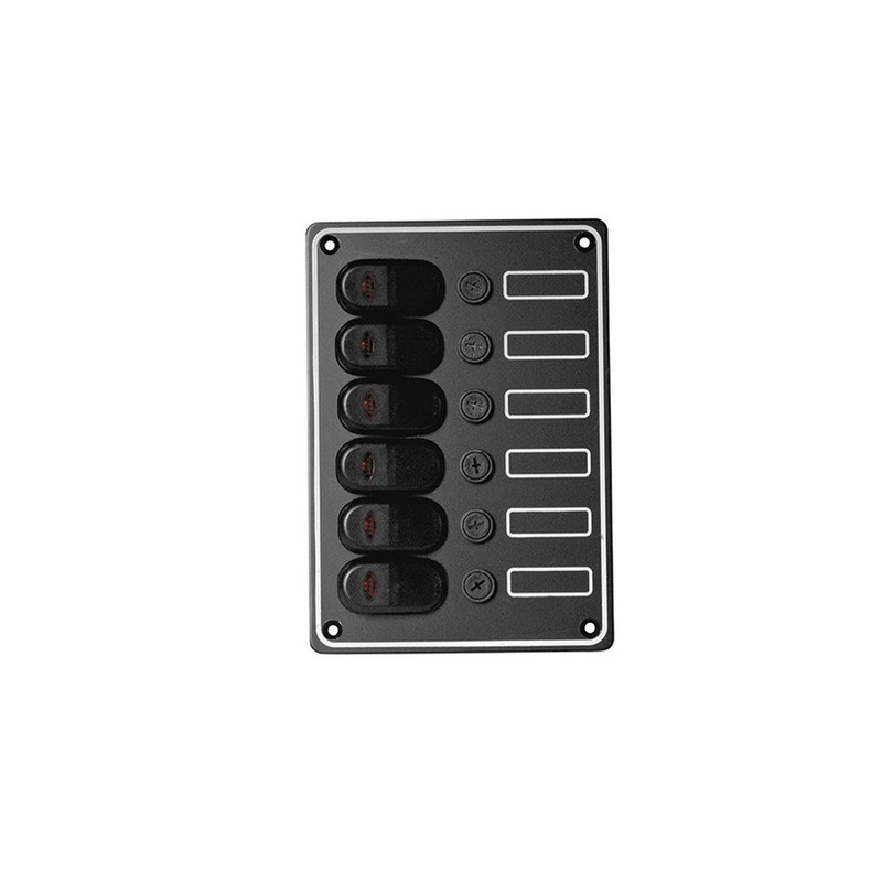 Plastimo tableau électrique étanche 6 boutons