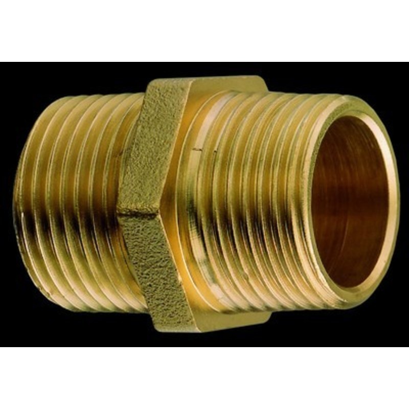 Plastimo raccord laiton mamelon male 1/2''