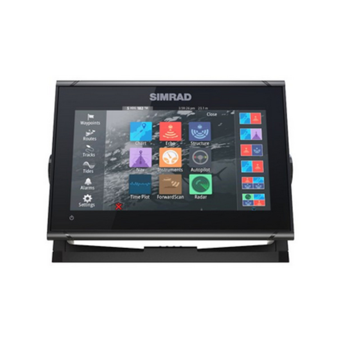 Simrad Traceur de cartes GO9 XSE avec écran tactile