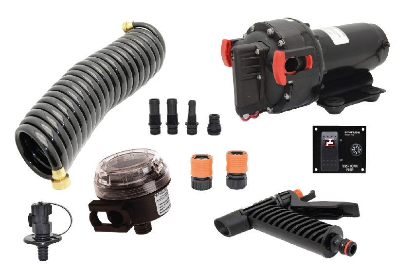Plastimo aqua jet 12v wd5 avec access. lavage