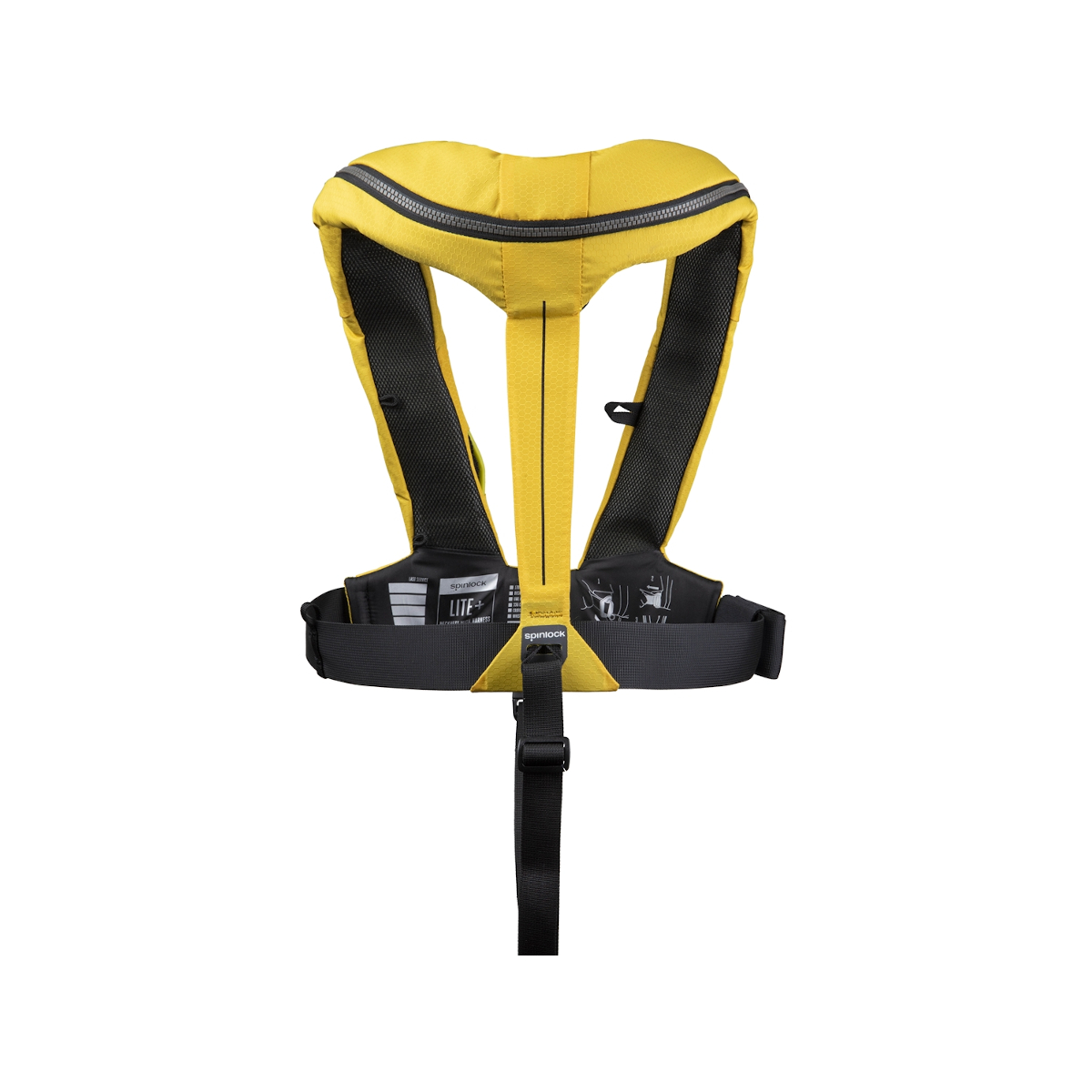Gilet de sauvetage automatique Spinlock Deckvest Lite Plus 170N avec harnais, jaune