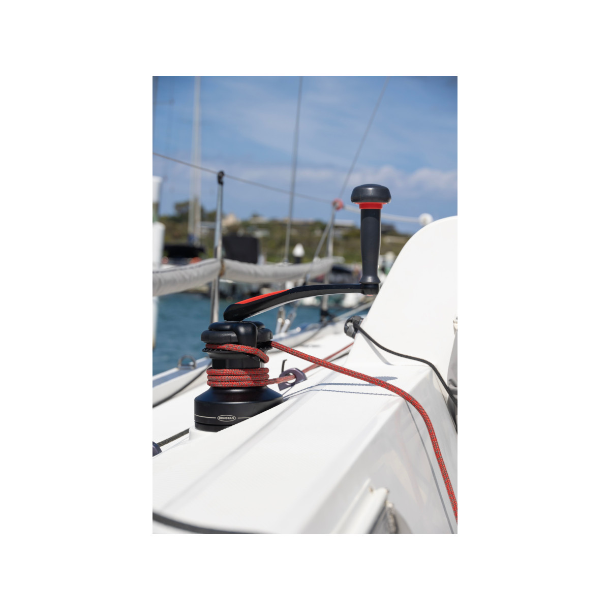 Ronstan 40QT Orbit winch – 2 vitesses, self-tailing, aluminium noir