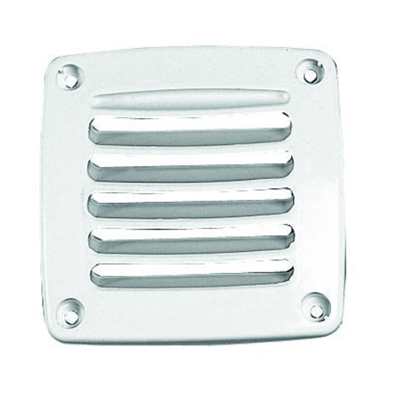 Plastimo grille aeration carre 92x92mm blanc