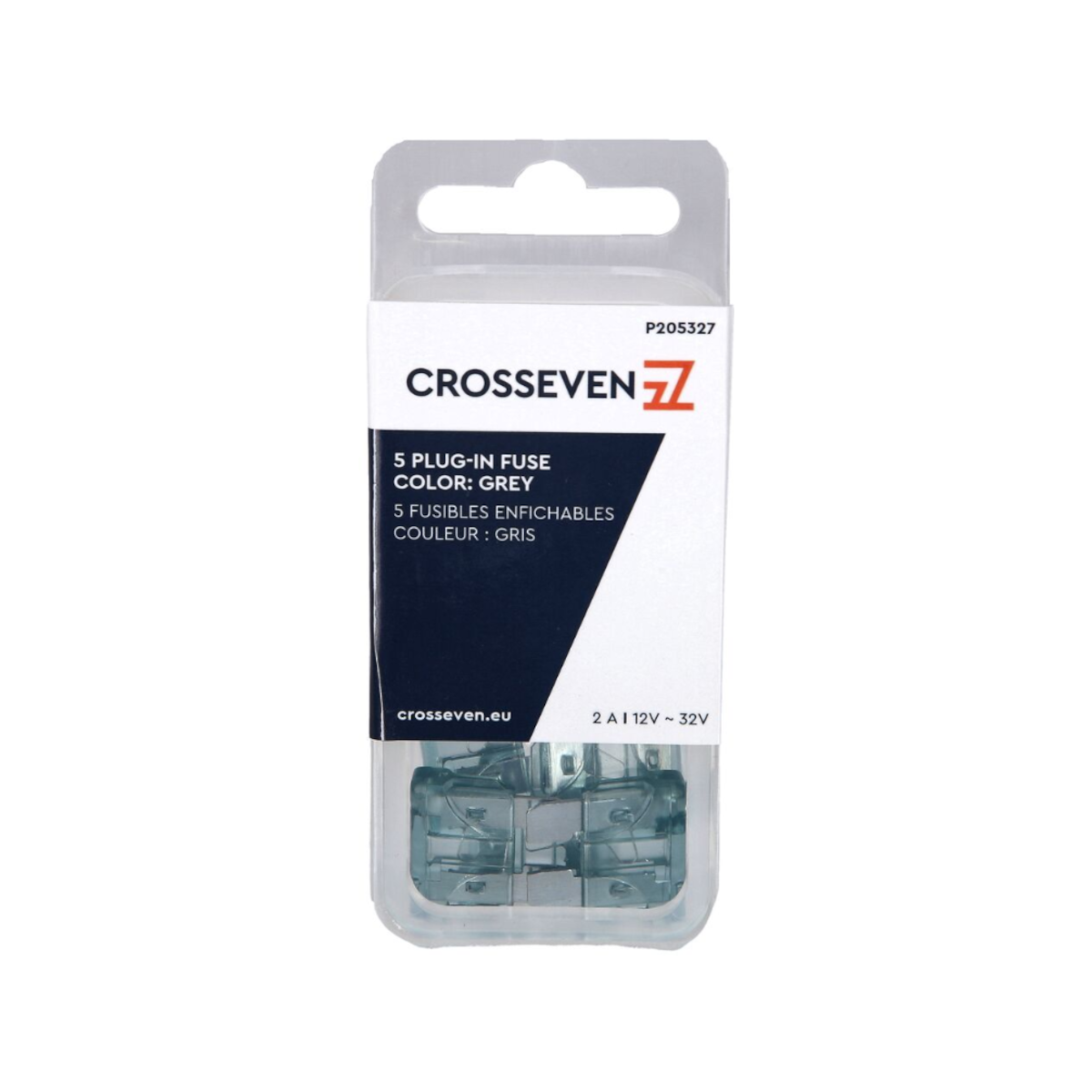 Crosseven Fusible enfichable 20 A - jaune 100 pièces