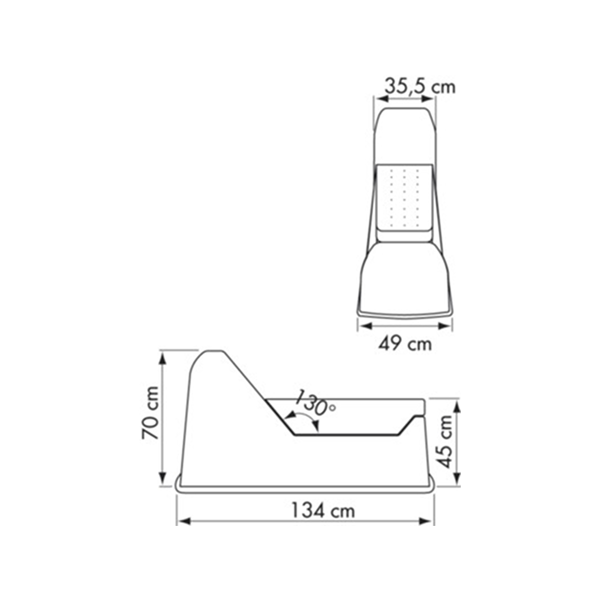 Plastimo console jockey + coussin pr annexes rib