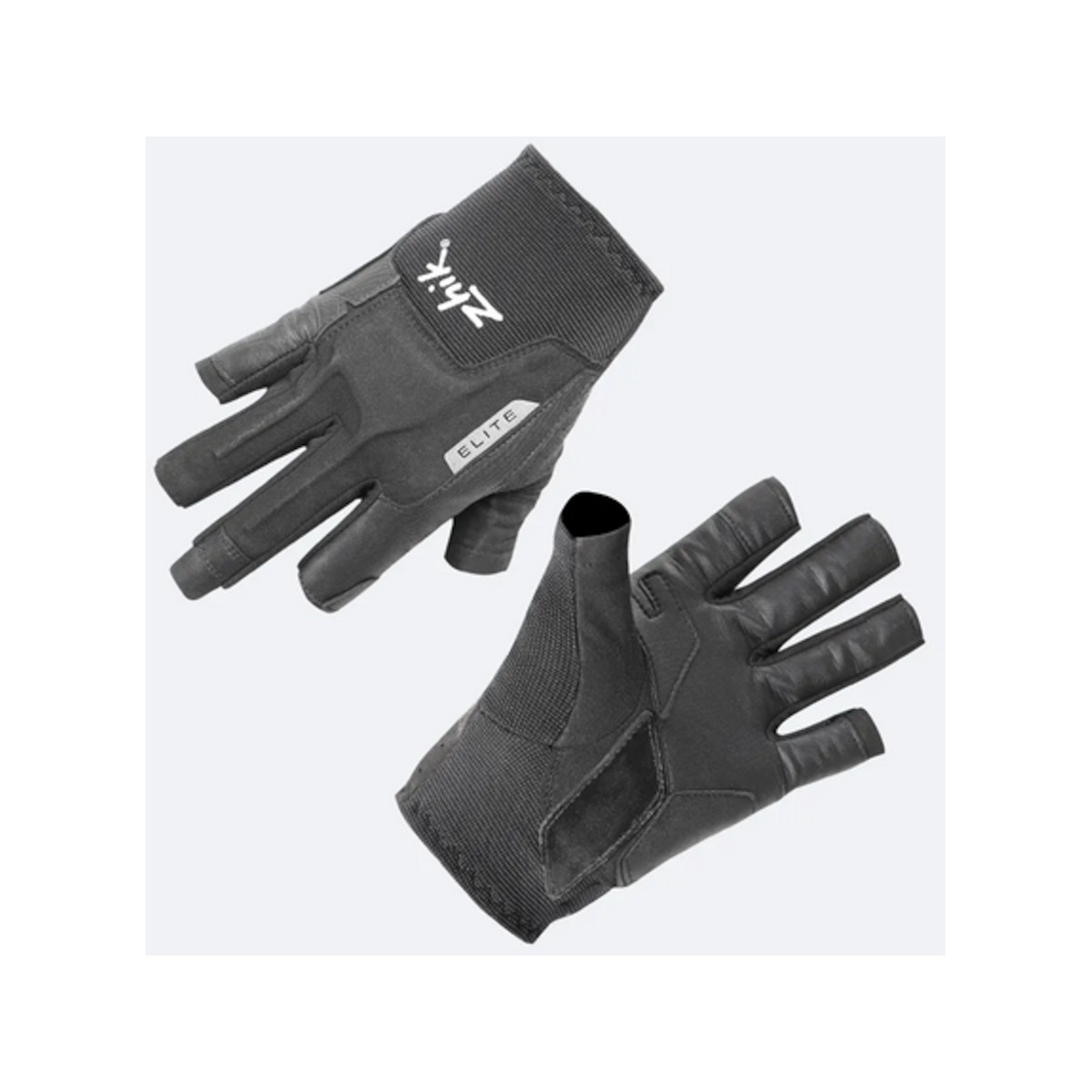 Zhik Elite Gants de voile à doigts court anthracite, taille L