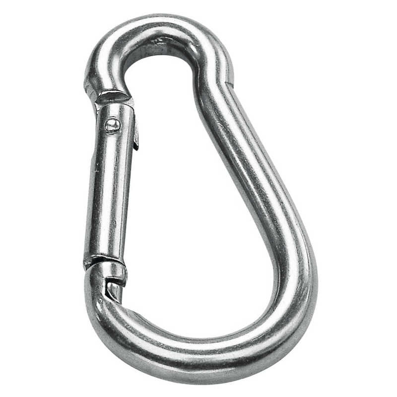 Plastimo mousqueton inox sans oeil 5mm