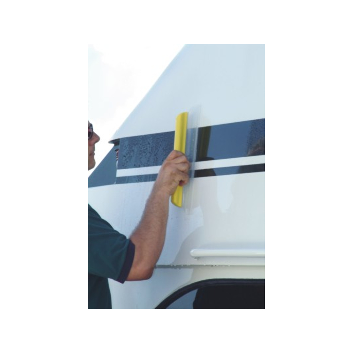 Plastimo raclette pour vitre 35cm jaune