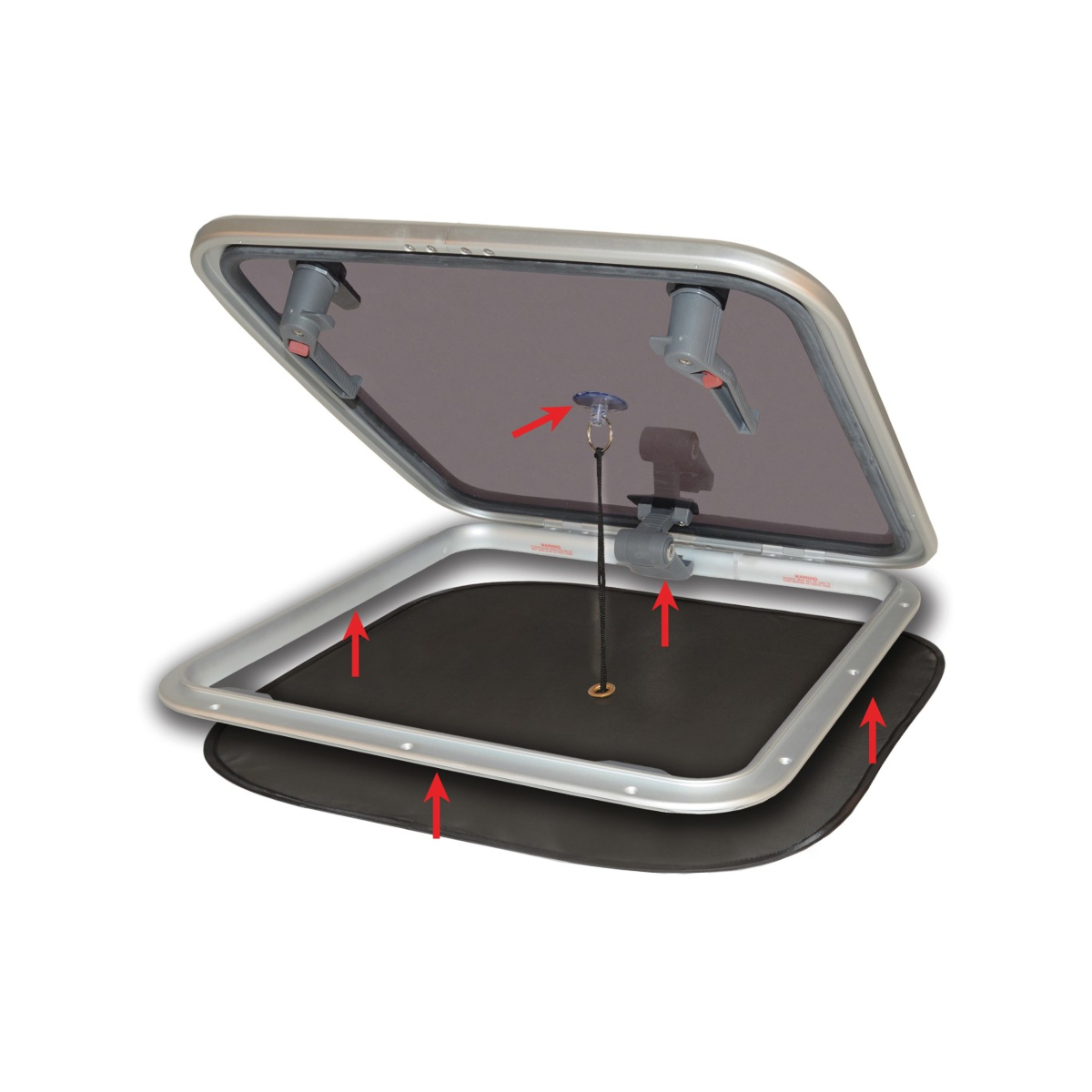 Plastimo rideau moust.waterline 600x600 mm