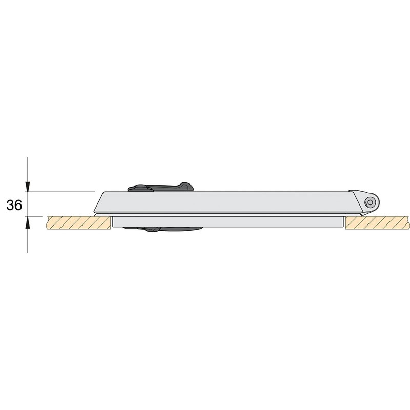 Vetus capot de pont magnus type 4633 - découpe 457 x 327 mm