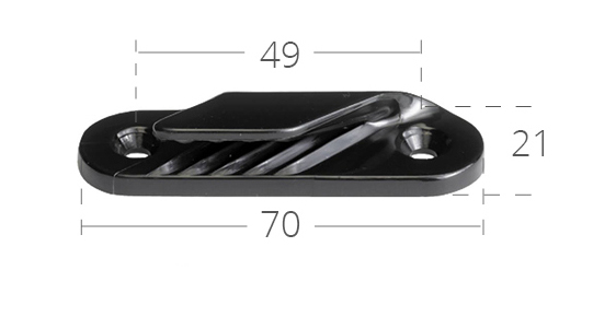 Plastimo Left Nylon Clamcleat Cl213