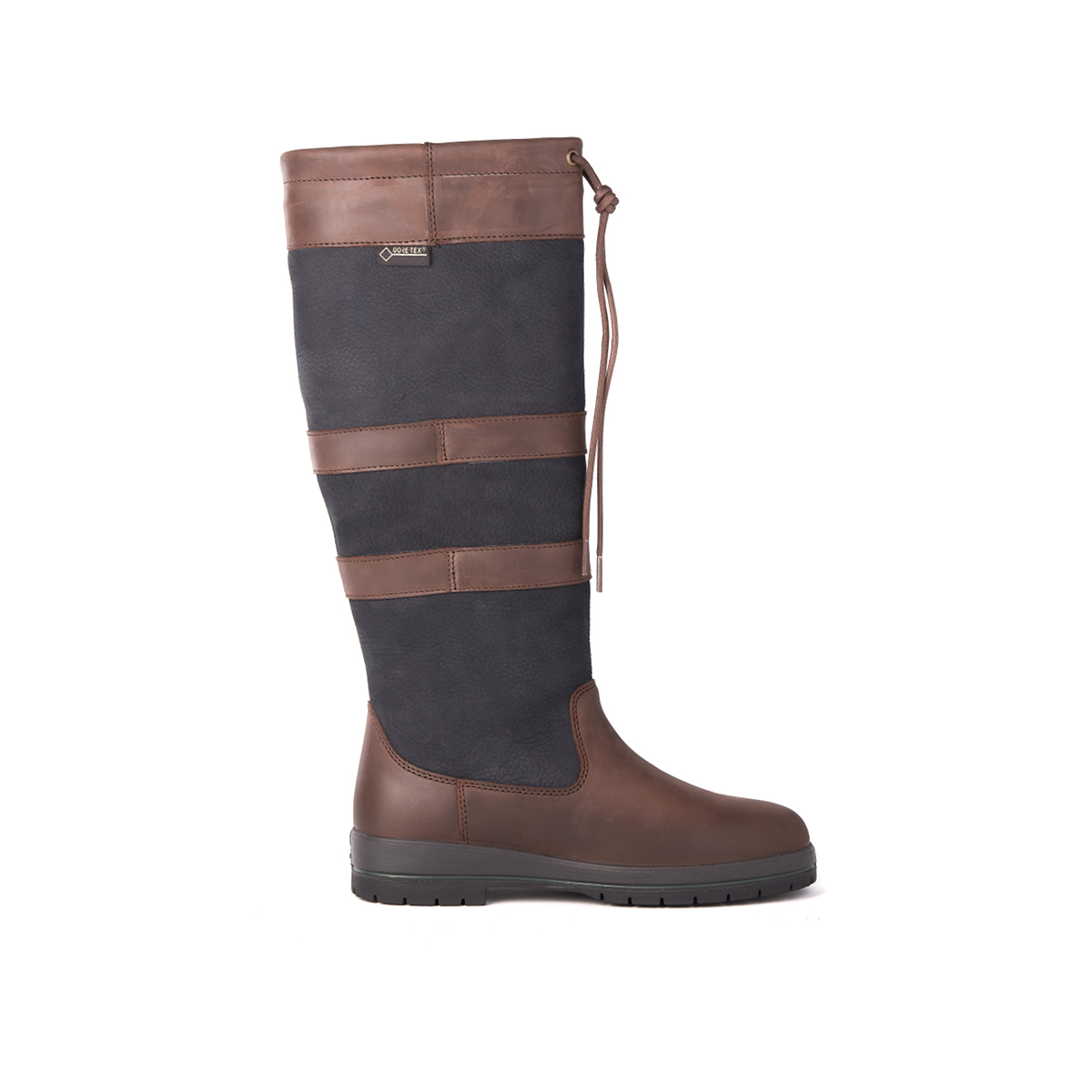 Dubarry Galway RegularFit Country Boots bottes en cuir unisexe noir-marron, taille 42