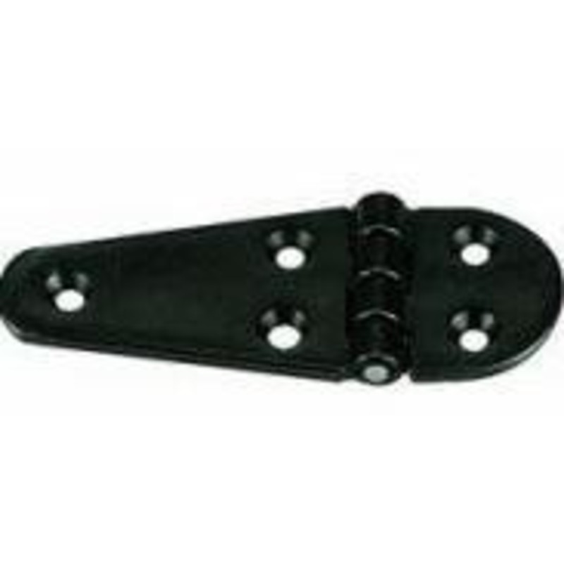 Plastimo charnieres plastique 75x40 noir (x2)