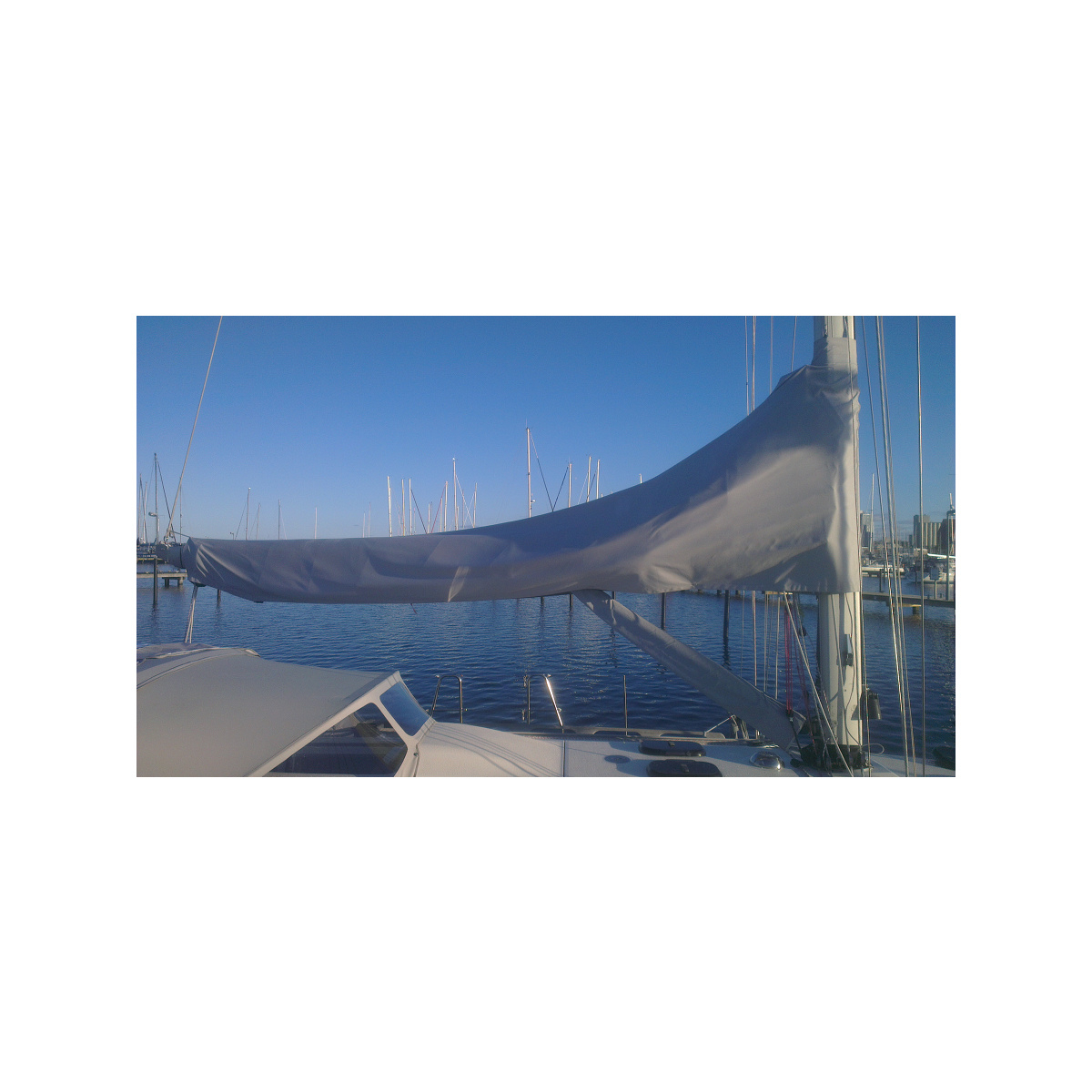 12millesmarins taud de grand-voile gris - longueur 4,75m