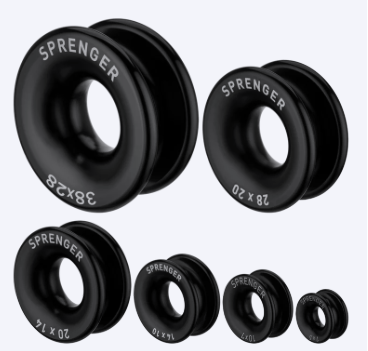 Sprenger cosse ronde pour cordage Ø 14 mm - aluminium