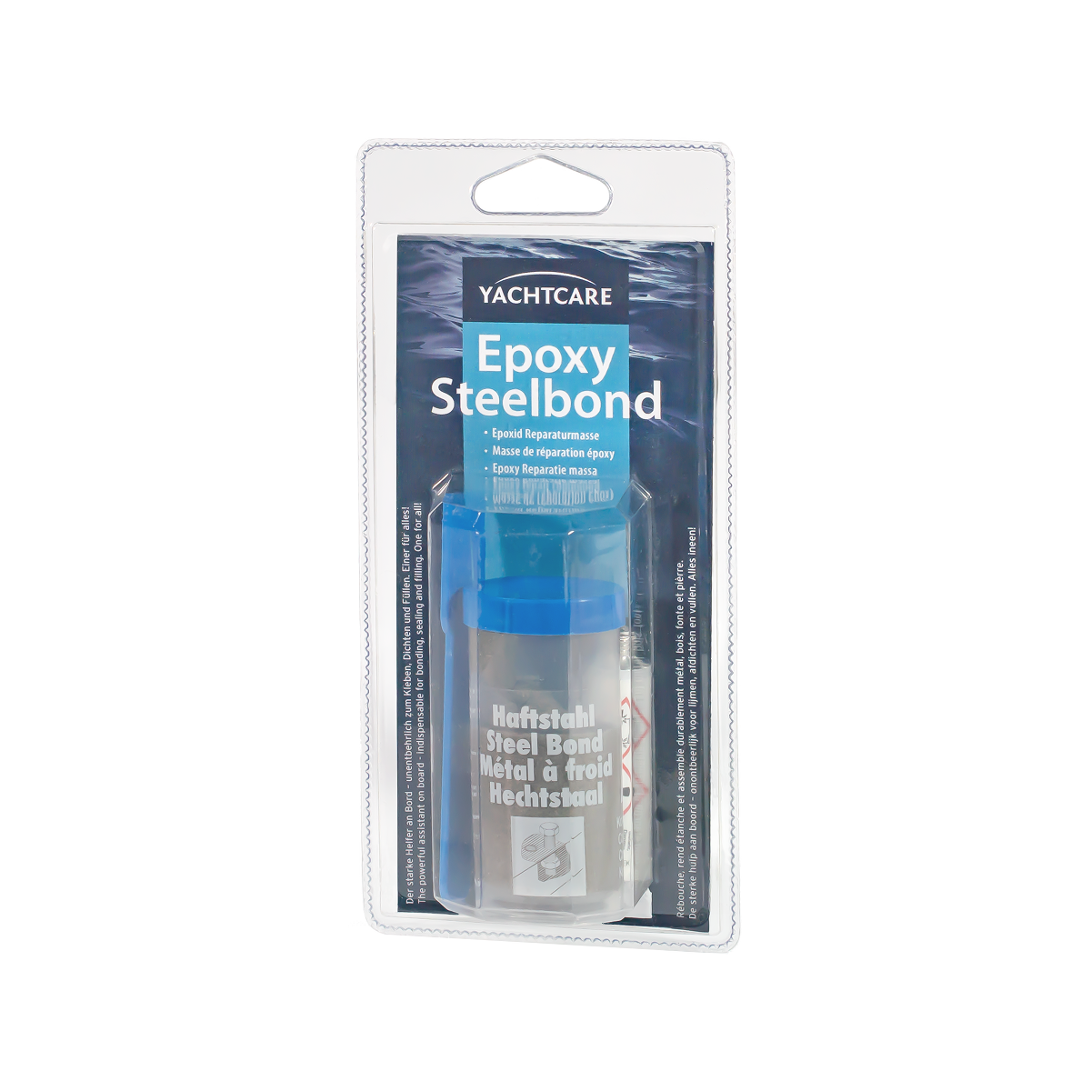 Yachtcare Steelbond masse de réparation époxy grijs - 125g