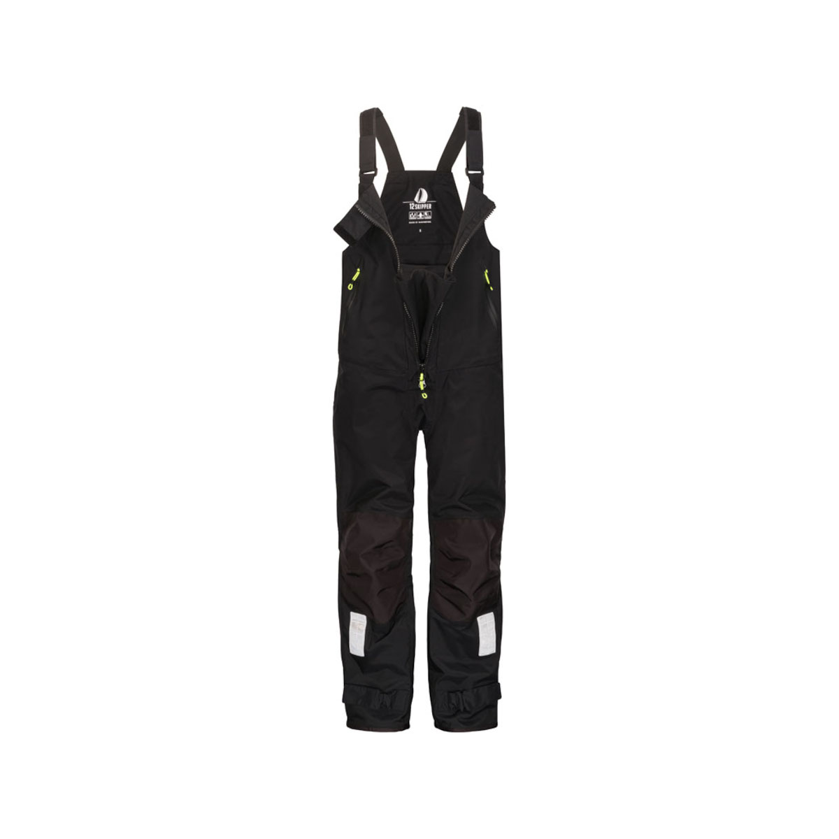 12skipper Magellan Sailing Trousers salopette de quart hauturière (offshore), femme noir, taille L