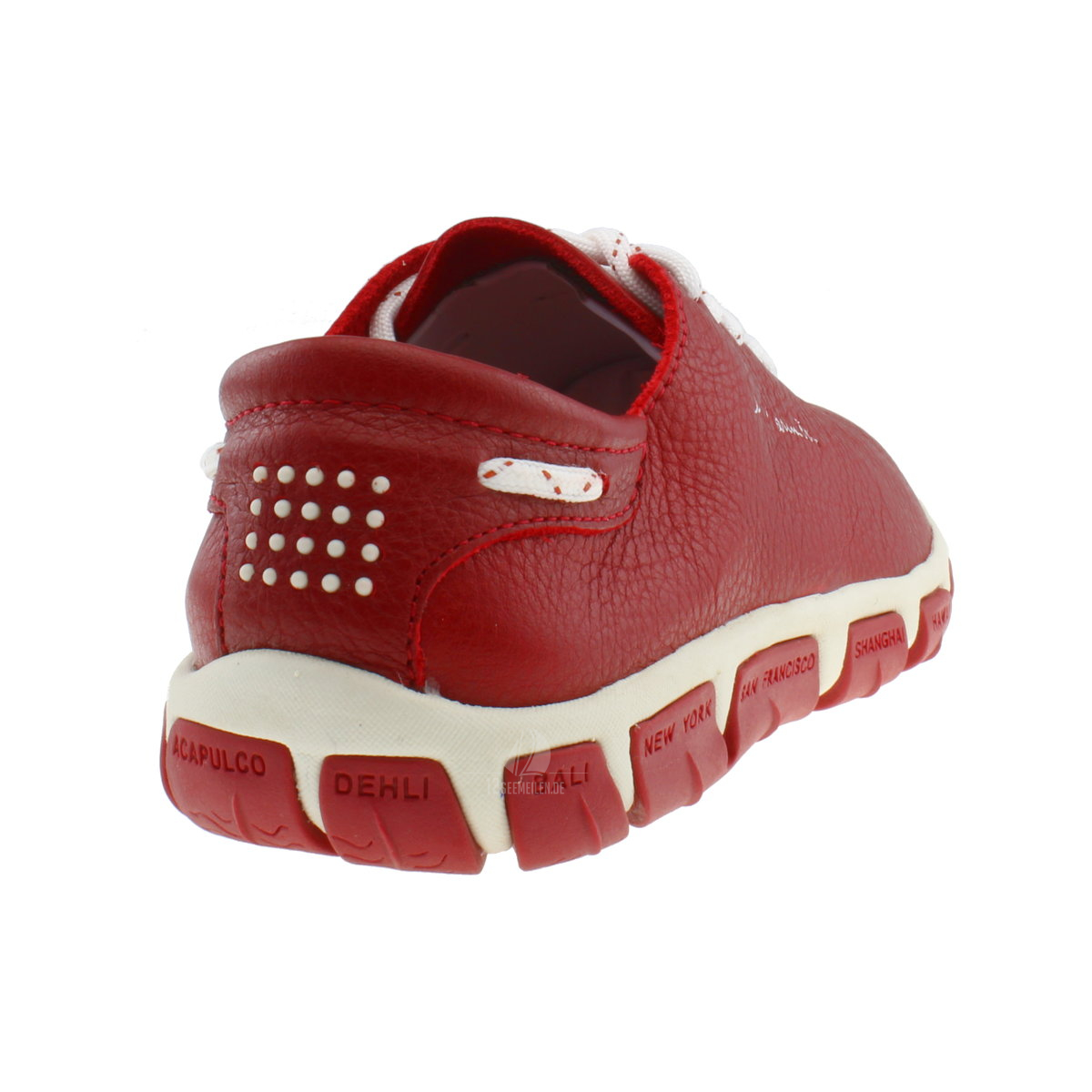TBS Jazaru chaussure bateau, femme - rouge, pointure EU 38