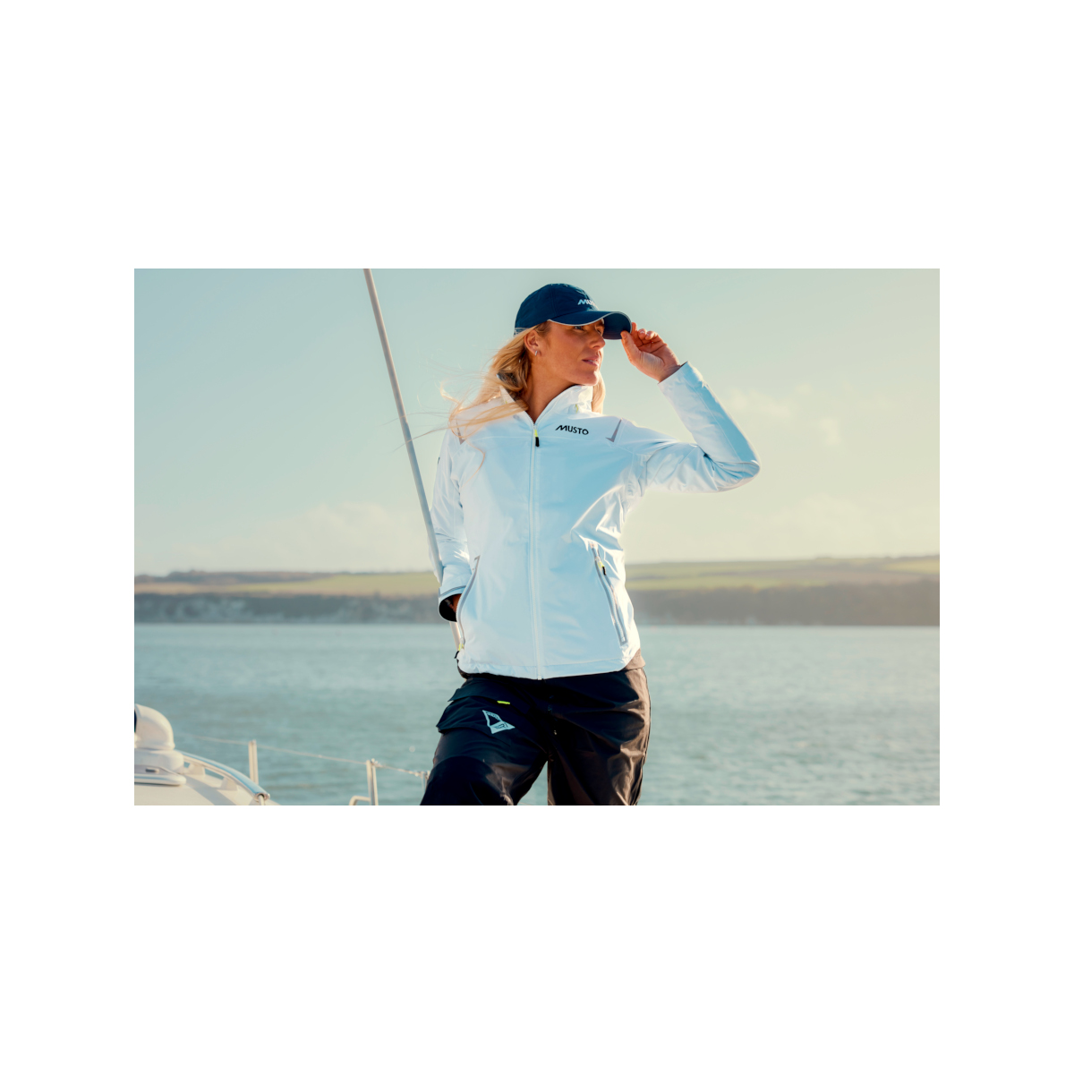 Musto BR1 Solent veste de voile femme blanche, taille 14