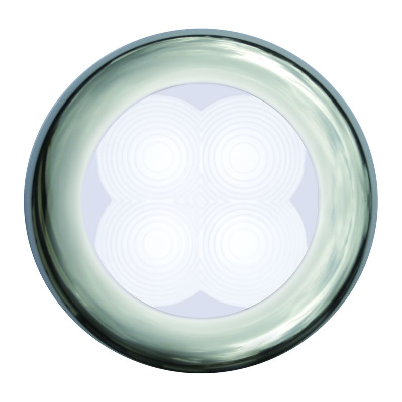 Hella LED SlimLine HI 24V anneau en acier inoxydable rond